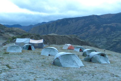 Frosty start at Cabildo Pata