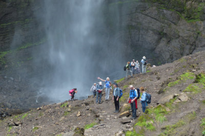 Gocta Waterfall base