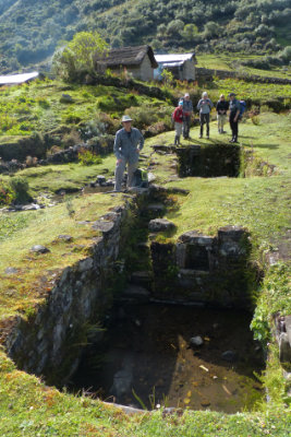 Inca bath at Atuen