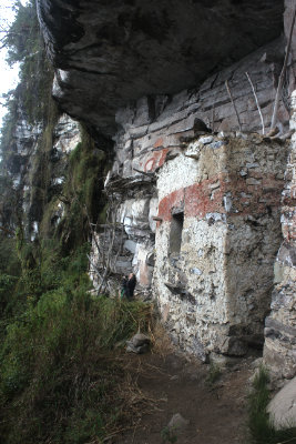 Tombs at Lake of the Condors