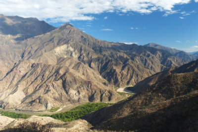 Looking across the Marañon Valley