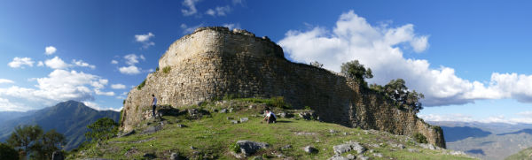 Southern end of Kuelap